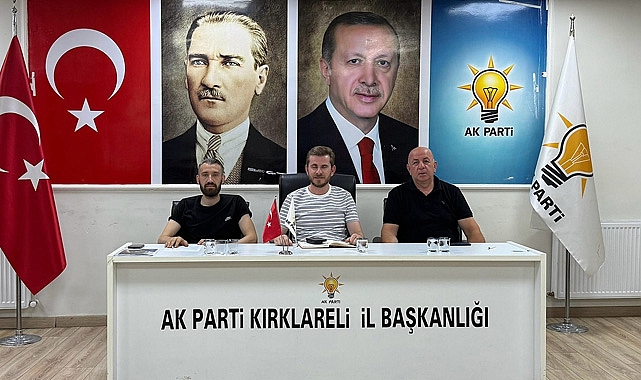 AK Parti Merkez İlçe Teşkilatı Gündemi Değerlendirdi