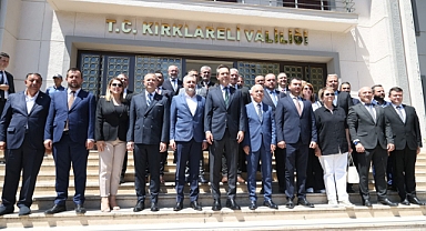 Bakan Alparslan Bayraktar Kırklareli’nde