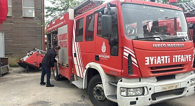 iBB'den Uzunköprü'ye Hibe İtfaiye Aracı