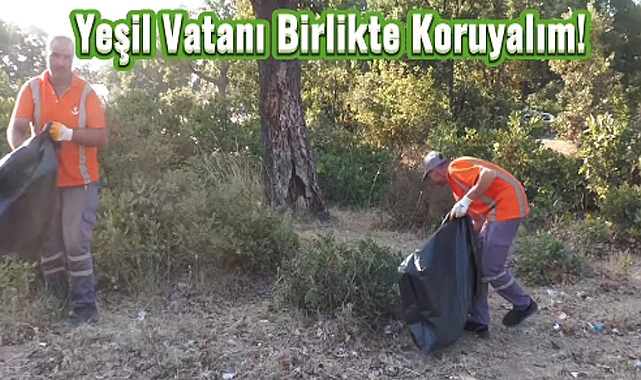 Kırklareli Belediyesi'nden Yangın Uyarısı: “Yeşil Vatanı Birlikte Koruyalım”