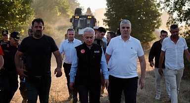 Kırklareli'de Üç Ayrı Noktada Çıkan Yangınlar Kontrol Altına Alındı
