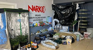 Kırklareli'nde Uyuşturucu Üretimine Büyük Baskın! Evleri Seraya Çevirmişler