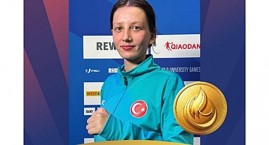 Kırklareli’nin Gururu Şevval Çakal’dan Altın Madalya