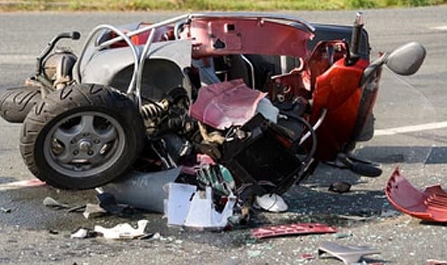 Motor Kazasında Korku Dolu Anlar: 3 Yaralı