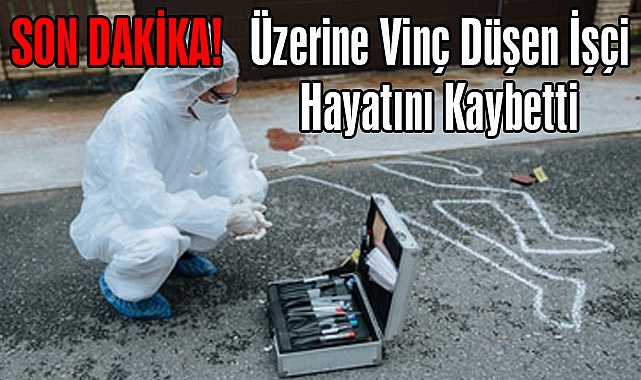 SON DAKİKA! Üzerine Vinç Düşen İşçi Hayatını Kaybetti