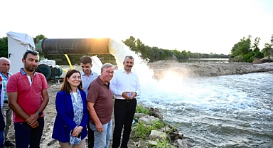 Vali Sezer Suyun Durumunu Yerinde İnceledi!
