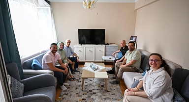 Vali Uğur Turan’dan Emekli Müdür Alaeddin İkican’a Ziyaret