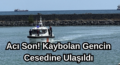 Acı Son! Kaybolan Gencin Cesedine Ulaşıldı
