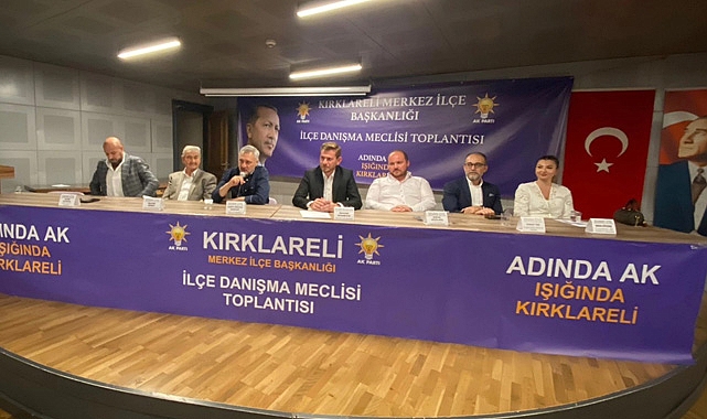 AK Parti Kırklareli Teşkilatından Güçlü İstişare Vurgusu