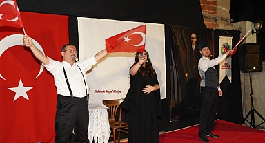 Babaeski’de Kurtuluş Destanı Tiyatral Etkinliği Büyük İlgi Gördü