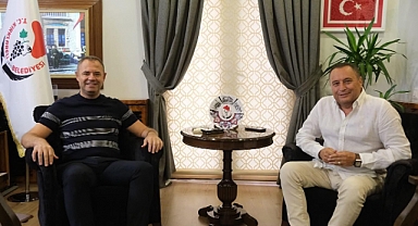 Başkan Bulut, Şeytancık Belediye Başkanı Nurettin İsmail’i Ağırladı