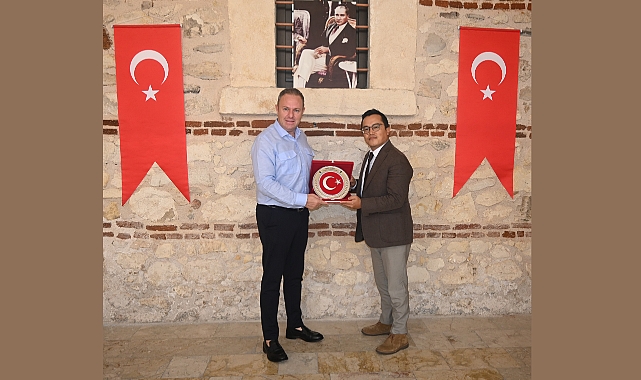Başkan Ilık, Hindistan İstanbul Başkonsolosu Mijito Vinito’yu Ağırladı
