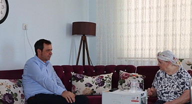 Başkan Özalp'tan Evren Mahallesi'nde Anlamlı Ziyaret