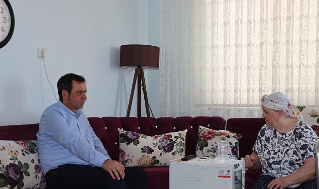 Başkan Özalp'tan Evren Mahallesi'nde Anlamlı Ziyaret