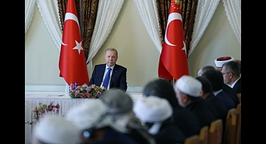 Cumhurbaşkanı Erdoğan, Dünya Müslüman Âlimler Birliği Heyetini Kabul Etti