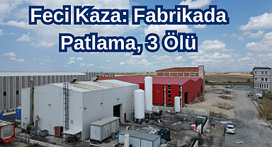 Feci Kaza: Fabrikada Patlama, 3 Ölü