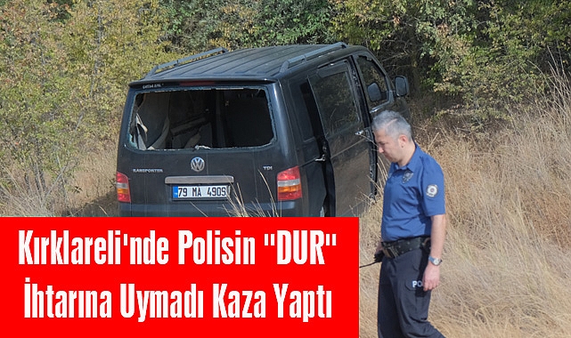 Kırklareli'nde Polisin