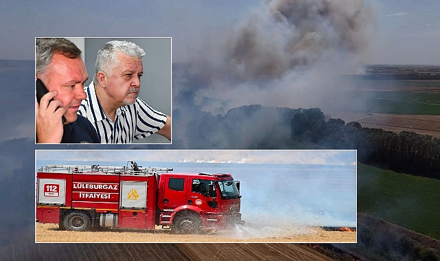 Lüleburgaz Alev Çemberinde: Başkan Çalışmaları Bizzat Yönetiyor!