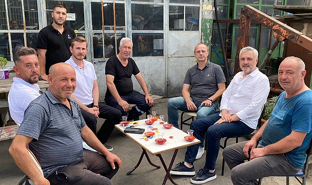 Milletvekili Sarıçam, Eski Sanayi’de Esnafın Taleplerini Dinledi