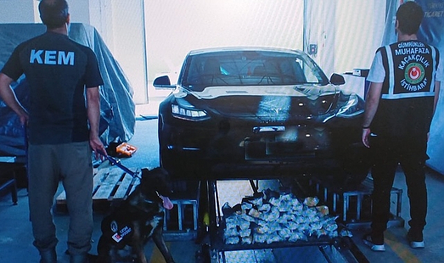 SON DAKİKA: Edirne Gümrüğünde Tarihi Operasyon! Tam 95 Kilo!