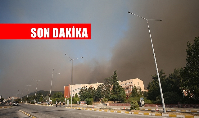 SON DAKİKA: Yangın Büyüyor Bakımevi Boşaltıldı