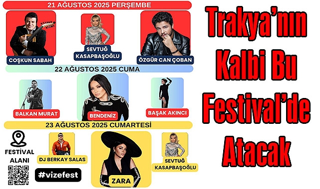 Trakya’nın Kalbi Bu Festival’de Atacak