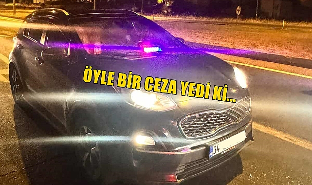 Usulsüz Çakar Lambasına Okkalı Ceza!
