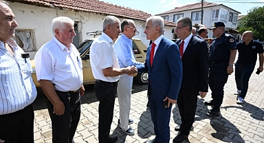 Vali Turan Gönüllere Dokunmaya Devam Ediyor