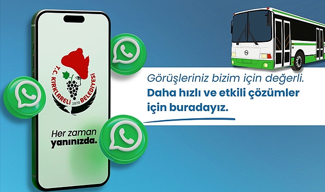 Artık Belediyeye Tek Tıkla Ulaşabilirsiniz!
