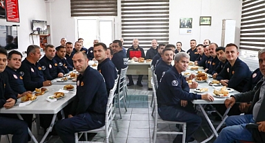 Başkan Bulut, İtfaiye Haftası’nda Kahraman İtfaiyecilerle Bir Araya Geldi