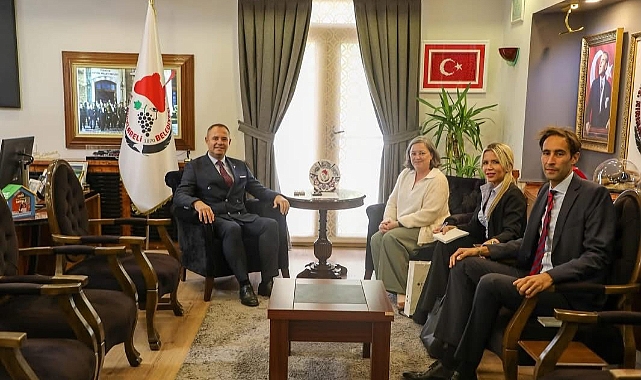 Başkonsolos Grienberger'den Başkan Bulut'a Ziyaret