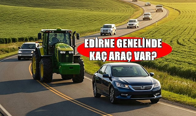 Edirne Genelindeki Kara Taşıtı Sayısı Şaşırttı!