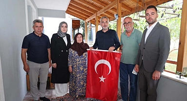 Kırklareli Milletvekili Sarıçam’dan şehit ailesine vefa ziyareti