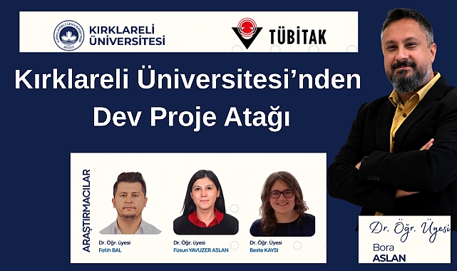 Kırklareli Üniversitesi’nden Dev Proje Atağı