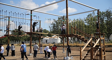 Liseliler İçin “Macera Parkuru” Açıldı