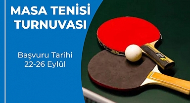 Masa Tenisi Tutkunları için Turnuva Heyecanı Başlıyor