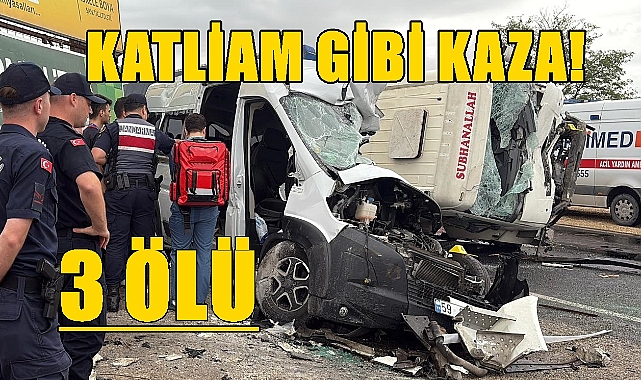 SON DAKİKA: Katliam Gibi Kaza!