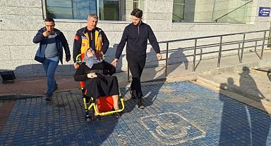 Acılı Anne Hastaneye Kaldırıldı