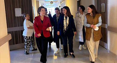 Aksal'dan Hastane Yangını Sonrası Destek Ziyareti