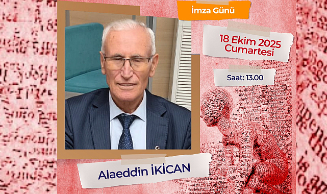 Alaeddin İkican, Lüleburgaz Kitap Fuarı’nda Okurlarıyla Buluşacak