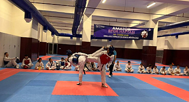 Amatör Spor Haftasında Taekwondo Gösterileri Nefes Kesti