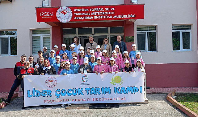 Atatürk'ün Çocukları Doğayı, Tarımı ve Üretimi Yerinde Öğrendiler