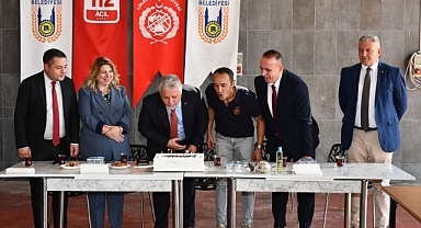 Başkan Gerenli, Kahraman İtfaiyecilerle Bir Araya Geldi