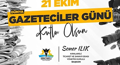 Başkan Ilık'tan Basının Rolü ve Değeri Üzerine Anlamlı Mesaj