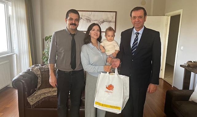 Başkan Özalp'tan “Hoş Geldin Bebek” Ziyaretleri Sürüyor