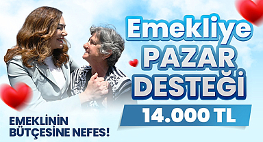 Belediyeden Emeklilere 14 Bin TL'lik Can Suyu