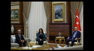 Cumhurbaşkanı Erdoğan, DEM Parti Heyetini Kabul Etti