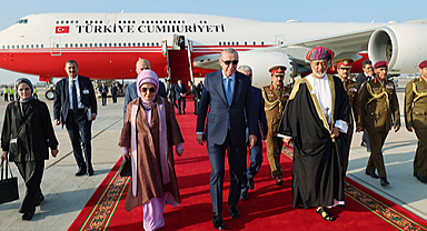 Cumhurbaşkanı Erdoğan Umman’da