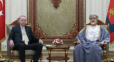 Cumhurbaşkanı Erdoğan, Umman Sultanı Heysem bin Tarık ile görüştü