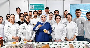 Emine Erdoğan, 5. Rize Gastronomi Günleri’ne katıldı